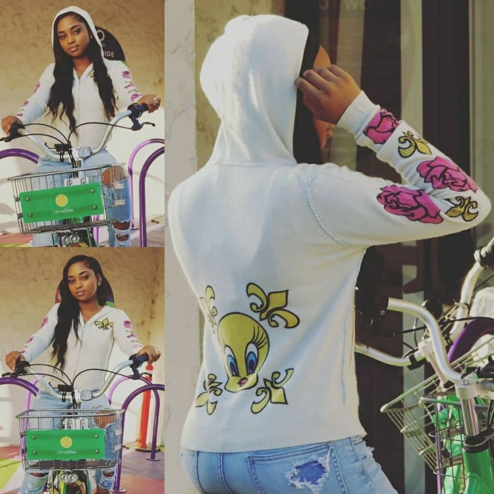 Raw7 Cashmere Tweety Bird Sweater